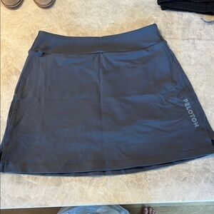 Peloton Charcoal tennis skort